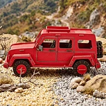 CUPUZ 3D Paper Puzzle Off Road Car Adventure Vehicle Handmade Craft Gift Toy for Kids and Adults Puzzles & Games